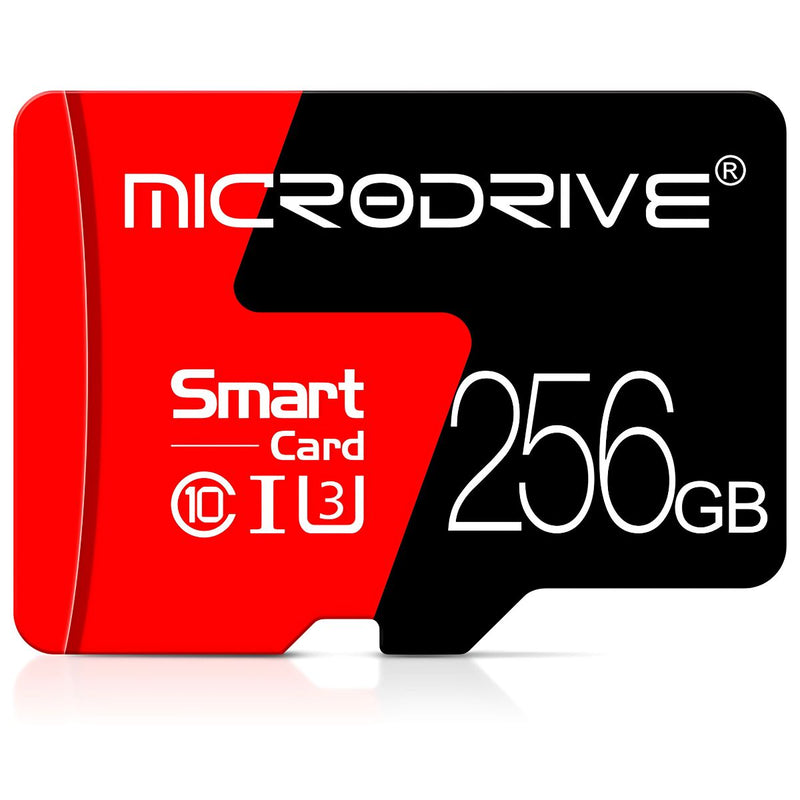Tarjeta Micro SD 256GB con Adaptador SD. Tarjeta de memoria para celulares, cámaras y más.
