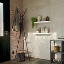 Repisas de pared 60 cm Largo x 23.5 cm Ancho x 38 mm Espesor (1 1/2") color Blanco