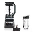 Licuadora 2 en 1 Ninja Profesional DUO. Batidora BN750 de 1400 W. 3 Velocidades y 1 funsión de pulso, jarra XL y vaso de 700ml, cuchillas de trituración total.