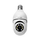 Cámara de Seguridad WiFi Tipo Bombillo socket con Visión Nocturna. Cámara de Videovigilancia con Detección de Movimiento con conexión WiFi.