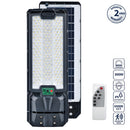 Lámpara Solar LED 300W 6500K 9000LM IP67 con Sensor de Movimiento y Control Remoto para Poste o Pared