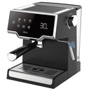Cafetera automática (espresso/cappuccino) 850W. Máquina de café multifuncional de 8 tazas con espumador de leche y tanque de agua 1.6 L. Modelo Mocca Drija