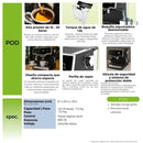 Cafetera automática (espresso/cappuccino) 850W. Máquina de café multifuncional de 8 tazas con espumador de leche y tanque de agua 1.6 L. Modelo Mocca Drija