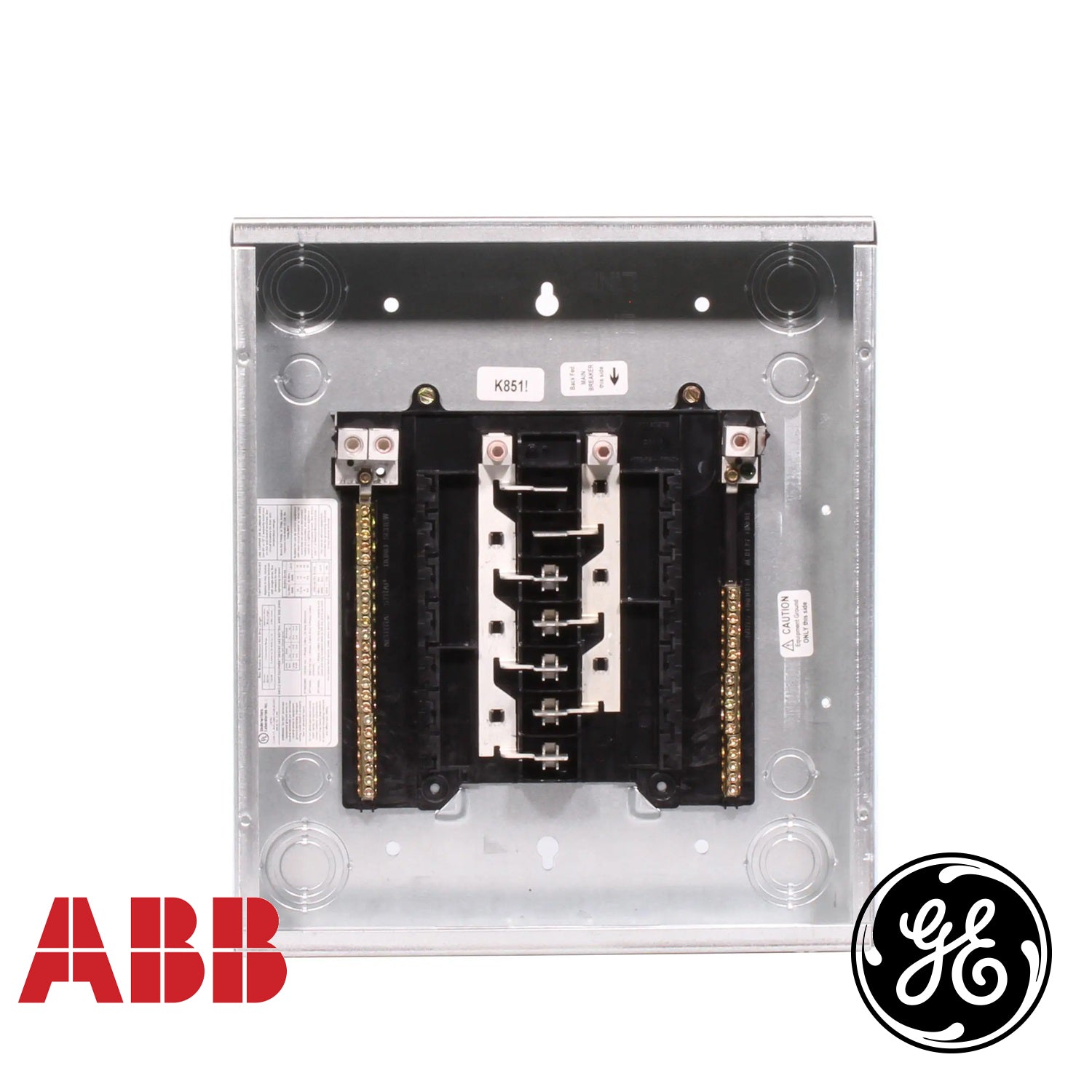 Panel Eléctrico 125A, 120/240V 12Cts. Caja Breaker General Electric (G