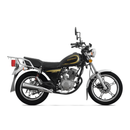 Moto KC150 Keeway Color Negro Motor Monocilindro 4 tiempos, 2 válvulas, Tanque 13.5 L.