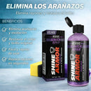 Removedor de Rayones para Auto All-in-One Ideal Para Detailing. Reparador de Pintura con Esponja y Paño de Pulido. Pasta Para Pulir Y Eliminar Rayones De Carros