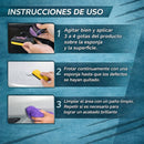 Removedor de Rayones para Auto All-in-One Ideal Para Detailing. Reparador de Pintura con Esponja y Paño de Pulido. Pasta Para Pulir Y Eliminar Rayones De Carros