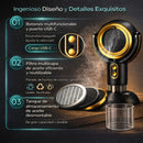 Campana Extractora de Escritorio Portátil Recargable con Filtro humo PM2.5 Y Filtro de Aceite. Mini Extractor de Humo para Cocina y Mesa De Alta Succión y Bajo Ruido