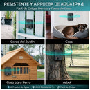Dispositivo Antiladridos Ultrasónico para Perros Recargable. Control Automático de Ladridos sin Collar Seguro para Mascotas De Uso Interior y Exterior IPX4