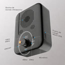 Dispositivo Antiladridos Ultrasónico para Perros Recargable. Control Automático de Ladridos sin Collar Seguro para Mascotas De Uso Interior y Exterior IPX4
