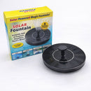 Fuente Solar Flotante para Estanques y Piscinas 6.3” (16cm). Fuente de Agua para Jardín con Panel Solar. Decoración para Pájaros, Lagos y Albercas