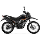 Keeway TX150. 150cc. Color Negro. Motor Monocilindro enfriado por aceite Carburador. 2 valvulas.