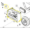 Panel de control frontal para UWGEAA15V (WSP02329002)