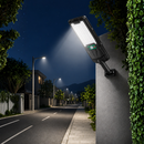 Lámpara Solar LED 60W de Calle con Sensor, 1800 lumens, 6500K Fría: Eficiencia Brillante. Luminaria