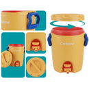 Termo Cooler Agua 5.8 Galones 22 Lts. Dispensador de Bebidas Térmico con Grifo de Alta Resistencia para Agua Jugos Ideal Camping Obra Eventos. Color Amarillo