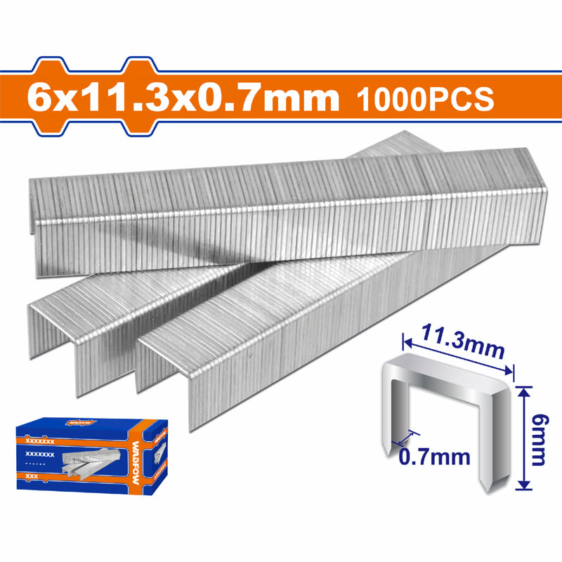 Grapas para Grapadora 1000 pzas por caja. Apto para WGU3614 , WGU1608