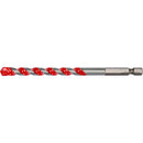 Broca Universal  8mm Metal, Concreto, madera, aluminio Cerámica vástago hex