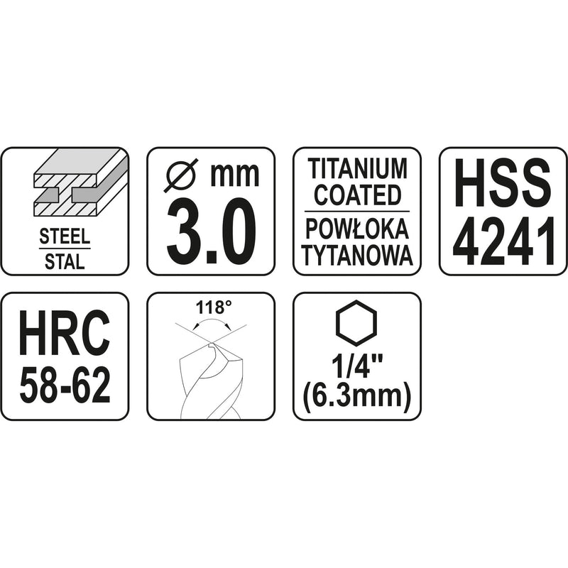 Broca serruchadora caladora .Titanio