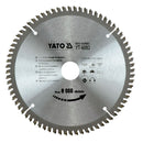 Disco corte de aluminio TCT para ingleteadora