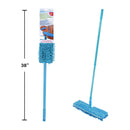 Fregona trapeador de microfibra 2 en 1 con mango ajustable