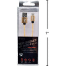 iFocus, 1M Cable de carga y sincronizacion, dorado, caja de pvc + bandeja