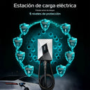 Cargador De Pared para Vehículos Eléctricos GBT conector China 7kW - Voltaje: 220 V ± 20 %