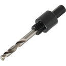 Mandril guía brocas circulares 3/8" zanco hexagonal Urrea