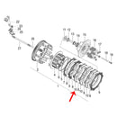 Disco de friccion 3.2mm (LEONCINO250 / TNT25 / TRK251)