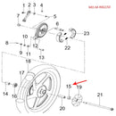 Rodamiento 6302-2RS (RGK150 /TX150/ TNT150 / TNT135 / TNT25 / TRK251 / LEONCINO250 / ZAFFERANO250)