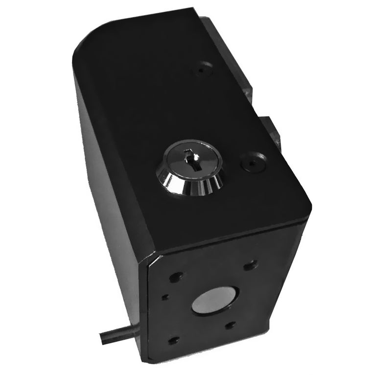 Cerradura electrica para motores de porton batientes Entrada de voltage DC 24V