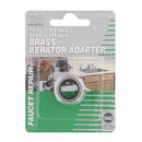 Adaptador de aireador macho-macho 15/16" - 55/64" para llave de fregador