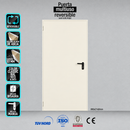 Puerta Multiuso Reversible 990x2140mm marco MC3 color Blanco CREMA RAL 1013 (No incluye cilindro, se vende por separado)