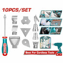 Boquillas y Rascadores para Pistola de Calor. Set de 10 piezas.blower accesorios