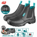 Botas de Seguridad con goma de ajuste deslizadora 42 (8). SB: puntera de acero.
