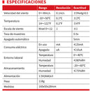 UNI-T UT363 mini Anemómetro digital Medidor de velocidad del viento 0-30 m/s flujo de aire-10 ~ 50C/