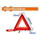 Triangulo de Advertencia 430x430x430mm