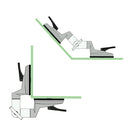 Herramienta de succión para montajes de fachadas y vitrinas