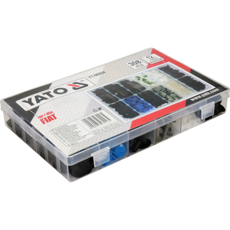 Clips de retención a presión automóvil remaches plástico sujetadores  FIAT 308PCS