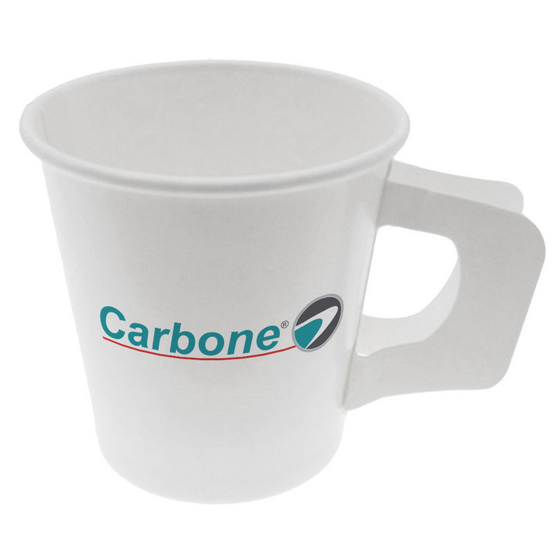 Vaso desechable para cafe con logo Carbone