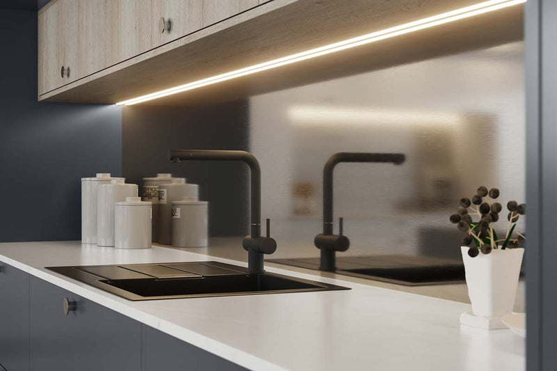 Lámina de Acero Inoxidable Bronce Decorativo recortable 1.22m x 2.80m x 5mm (Do it yourself)