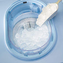 Maquina para hacer raspados con carrito y ruedas 110V 60htz(1 año)