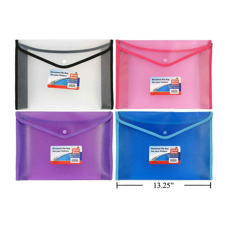 Bolsa para archivos de documentos de 9.25x13.25 "