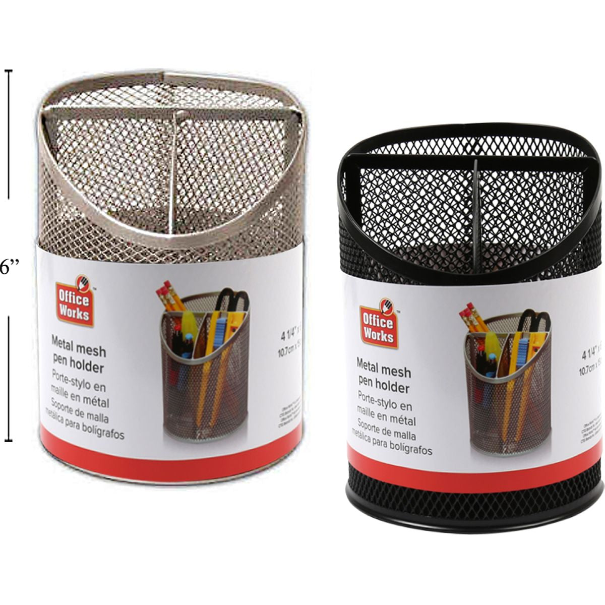 Portalápices / bolígrafos de malla (1pza) (Viene en colores variados al azar)