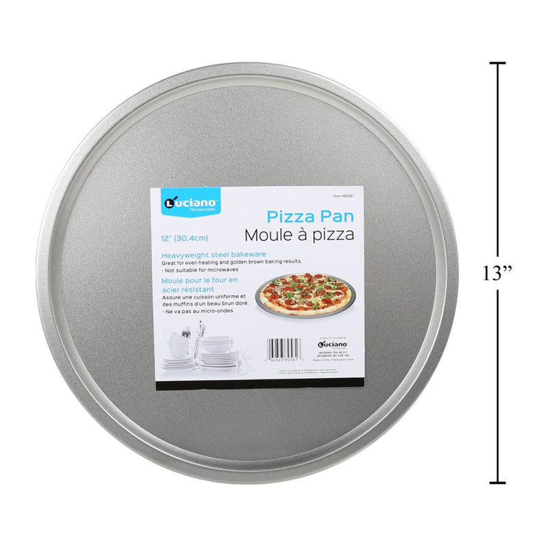 Bandeja Sartén para pizza Luciano de 12 "de diámetro
