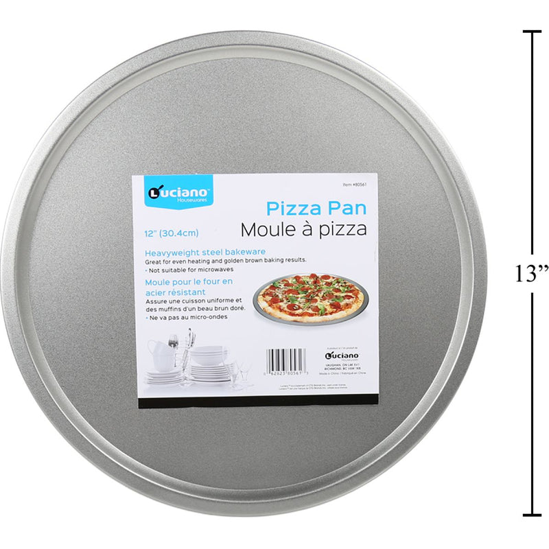 Bandeja Sartén para pizza Luciano de 12 "de diámetro