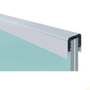 U Channel De Aluminio Con Goma, 5.8M De Largo, 2.51 Alto, Ancho Externo: 2.27 Cm; Interno: 2.45 Cm