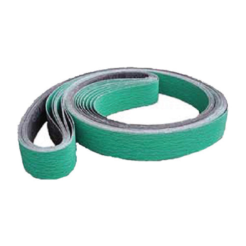 (Pack de 5) Bandas zirconia azul 80# (12*457mm)Para maquina de banda angosta.