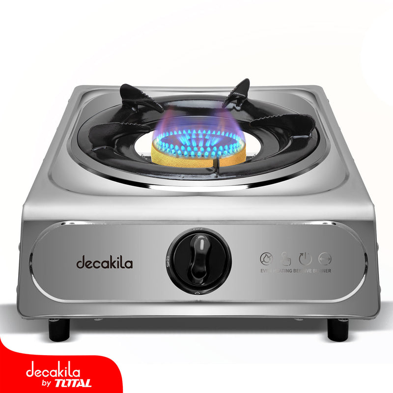 Estufa a Gas portátil de un quemador. 3.2Kw. Calentamiento uniforme. Encendido automático