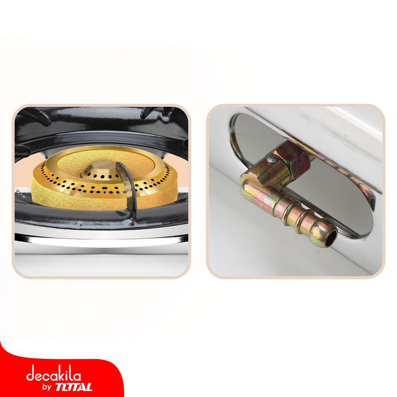 Estufa a Gas portátil de un quemador. 3.2Kw. Calentamiento uniforme. Encendido automático