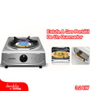 Estufa a Gas portátil de un quemador. 3.2Kw. Calentamiento uniforme. Encendido automático